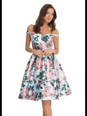 Vintage Plus-size floral dress